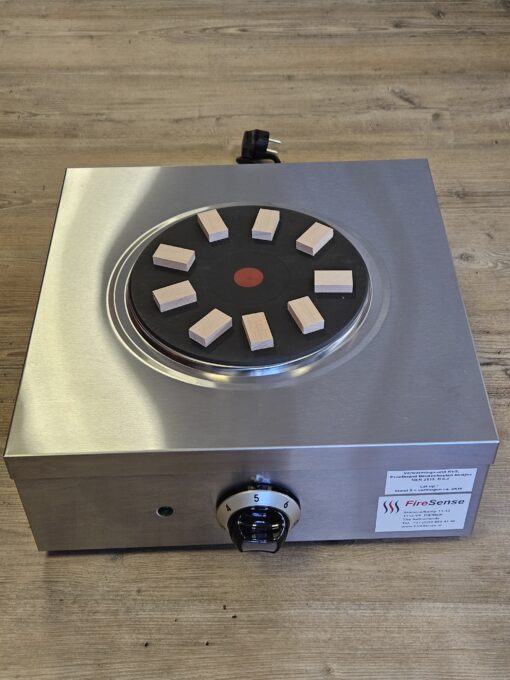 Verwarmings-unit RVS (proefbrand B.6.3)