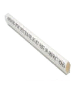 Aspiratiebuis, 25mm per 3 meter ABS Wit