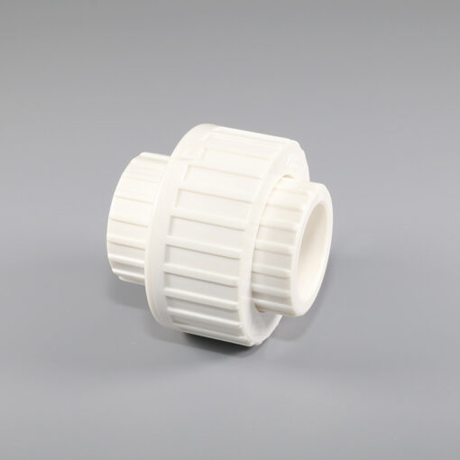 Deelbaar Koppelstuk, 25mm ABS Wit