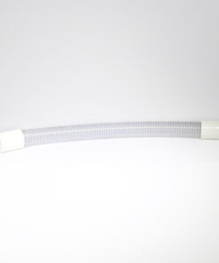 Flexibel expansiestuk 30 cm Wit/ transparant