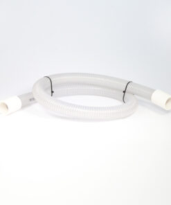 Flexibel expansiestuk 100cm Wit/ transparant